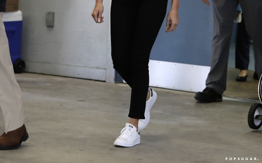 Melania Trump in Adidas Stan Smith Sneakers