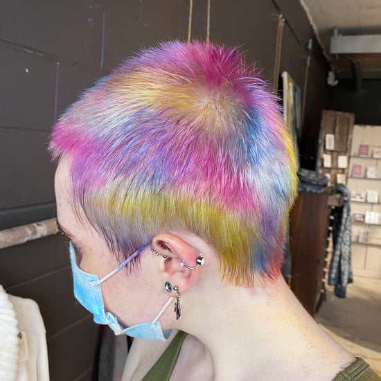 Kitchen Sponge Hack For Technicolor Hair Color