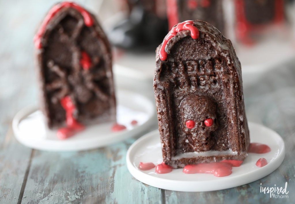 Chocolate Tombstone Snack Cakes