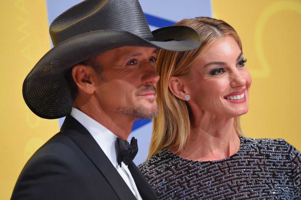 Faith Hill and Tim McGraw at the CMA Awards 2016