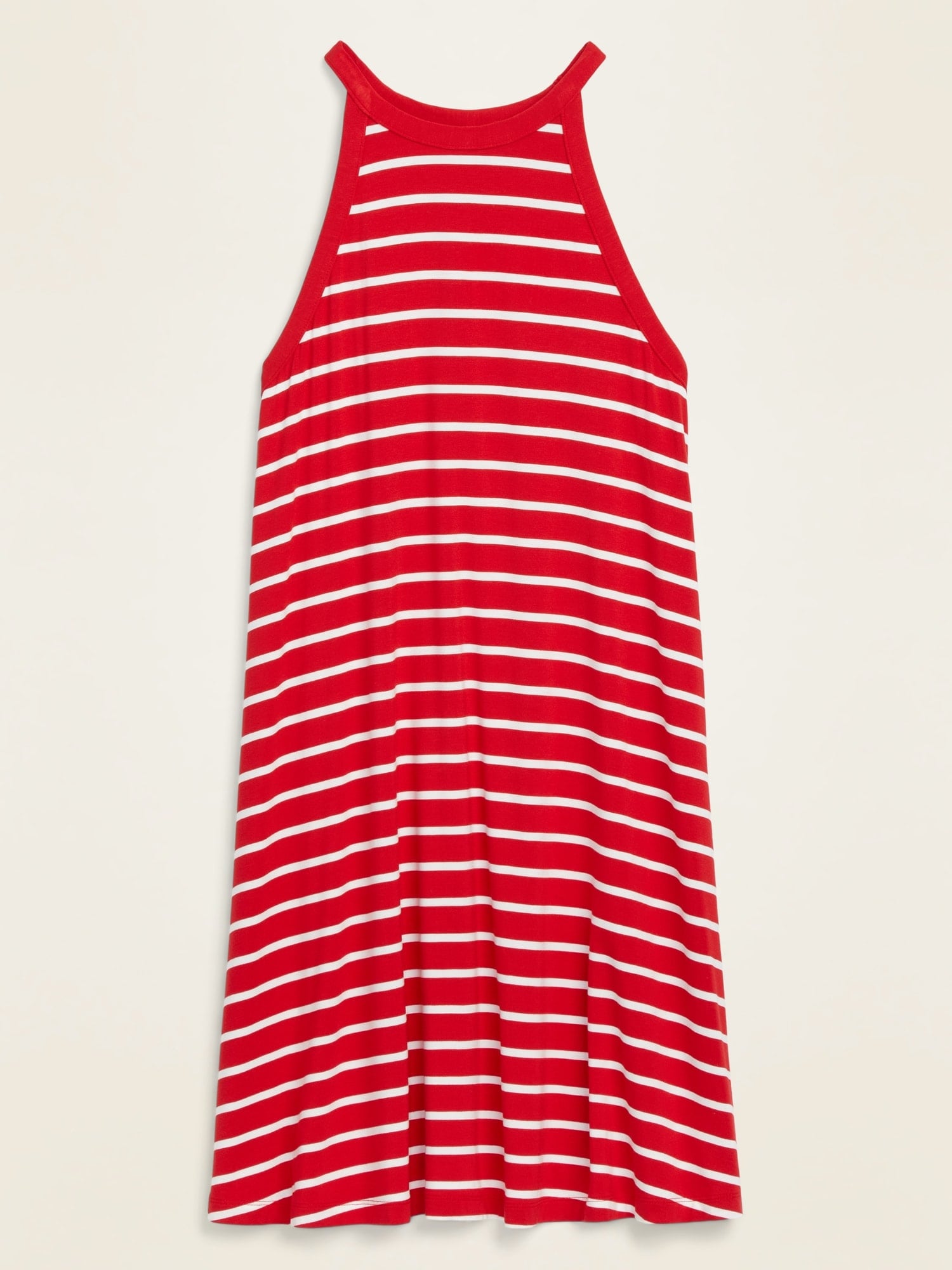 old navy sleeveless jersey swing dress