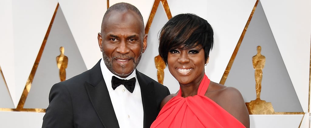 Viola Davis and Julius Tennon at the 2017 Oscars