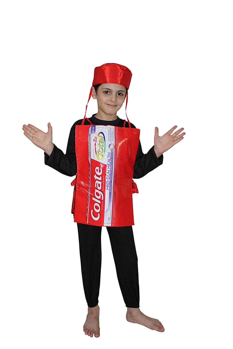 Kaku Fancy Dresses Toothpaste Costume