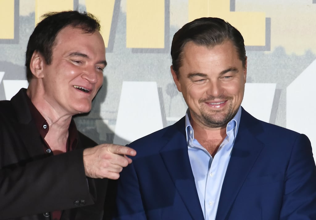 Quentin Tarantino And Leonardo Dicaprio At The Tokyo Premiere Of Once Once Upon A Time In 