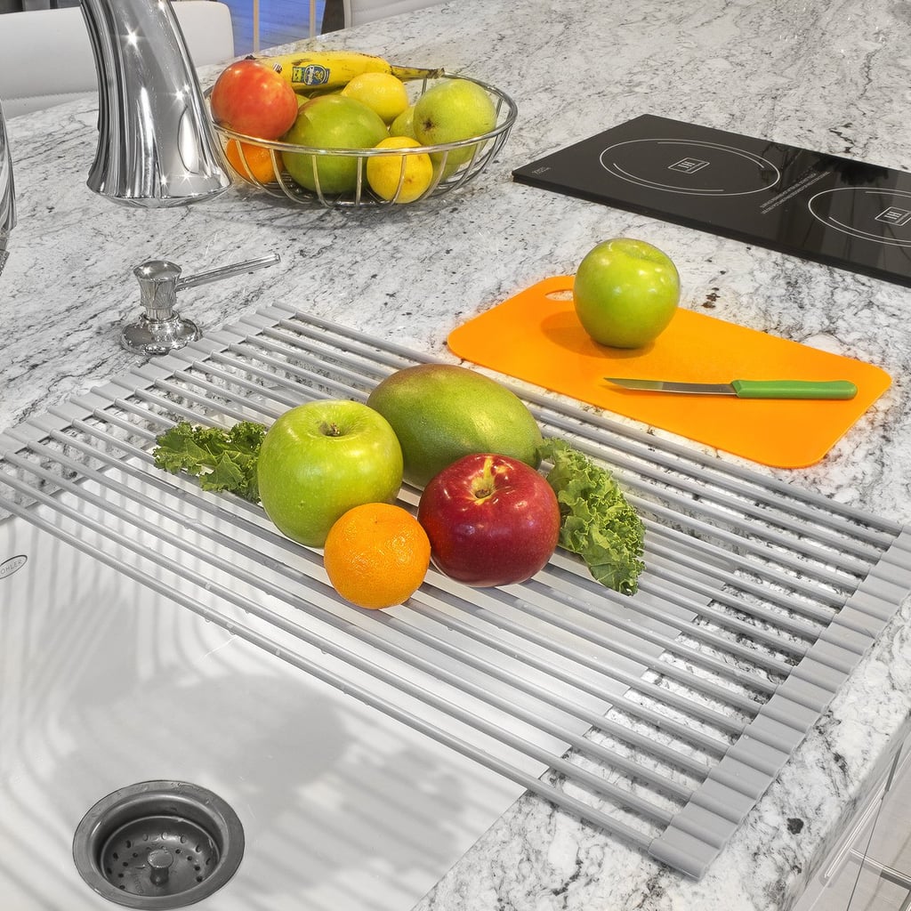 Create More Counter Space: Sorbus Roll-Up Dish Drying Rack