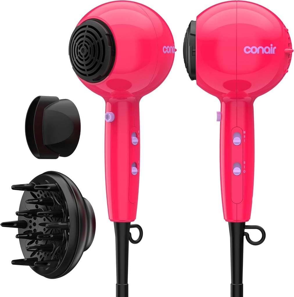 Conair Cake Pop Hair Dryer ($30, originally $45)
In the era of whimsymaxxing, why not add a bit of fun to your beauty routine? This compact hair dryer is meant to resemble a cake pop and is available in four cheerful colors. Powered with three heat settings and two attachments, you'll be adding a pop of fun to your everyday styling.