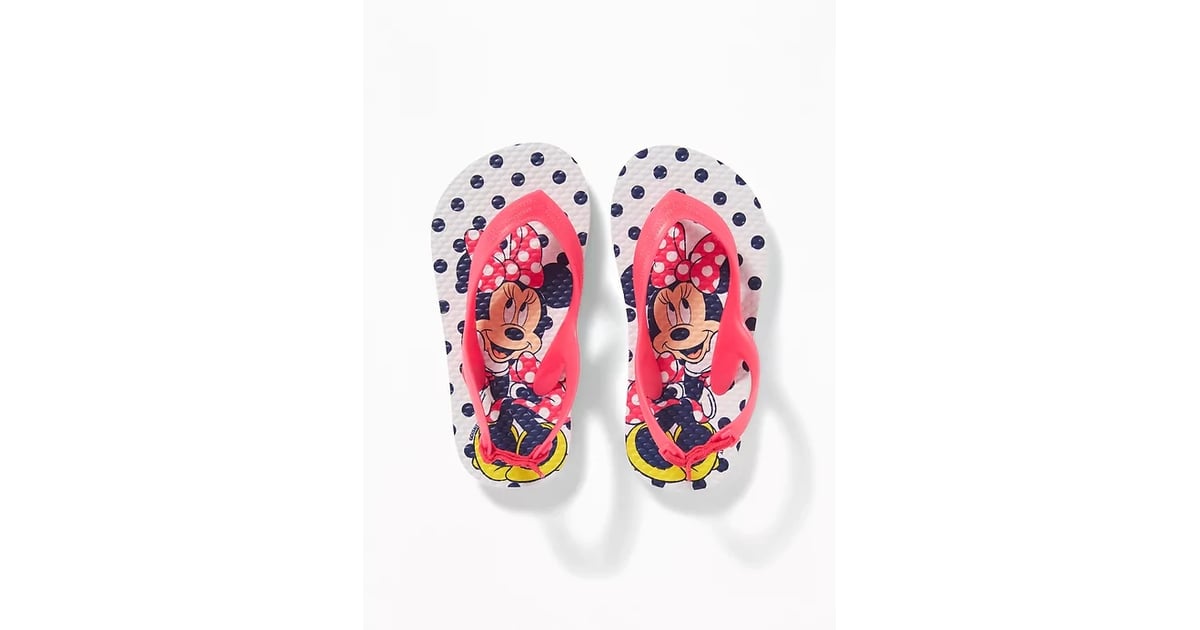 Old Navy Minnie Mouse Flip Flops 