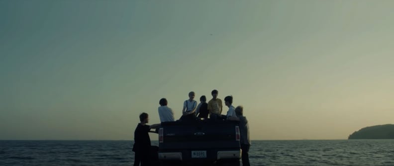 BTS's "Yet to Come" Music Video Easter Egg: BTS Sitting in a Truck Together