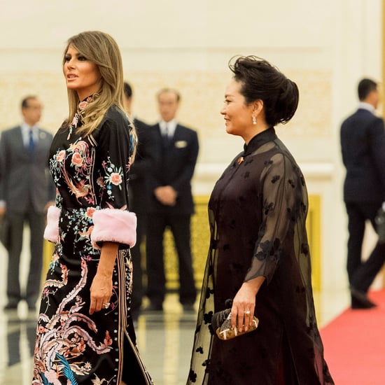 Melania Trump Wearing Gucci Kimono Dress