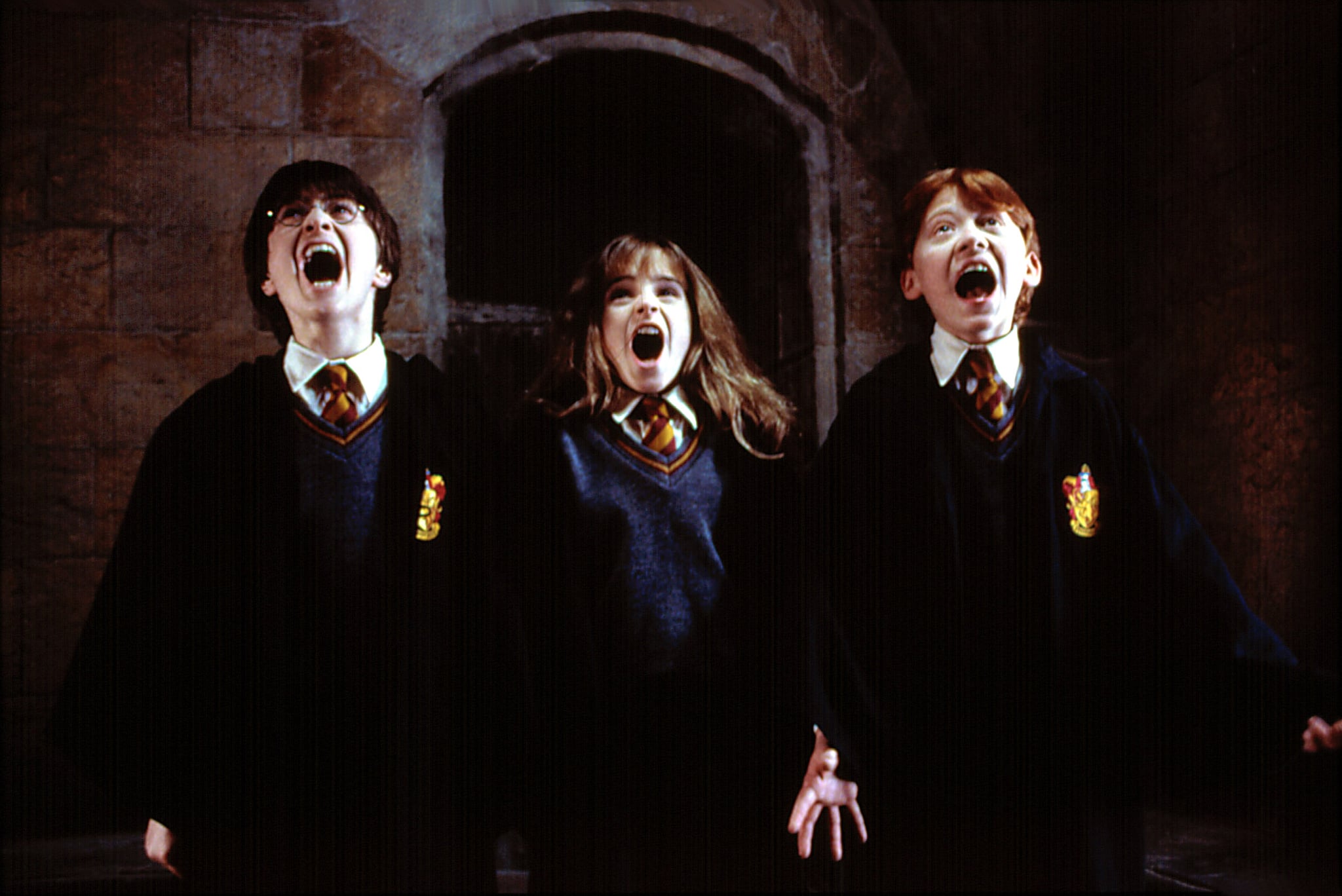 HARRY POTTER ET LA PIERRE DU SORCIER, Daniel Radcliffe, Emma Watson, Rupert Grint, 2001
