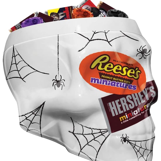 Hershey's Halloween Candy Chocolate Skull Dish