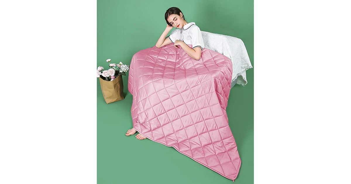ZZZhen Weighted Blanket | Cute, Top Rated Blankets on Amazon | POPSUGAR