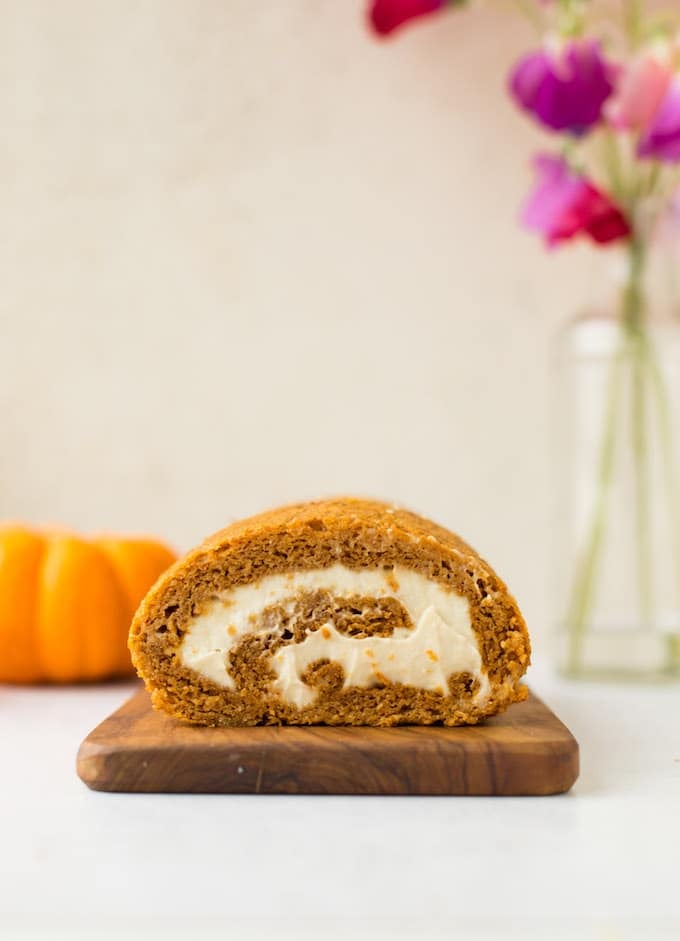 Paleo Pumpkin Roll