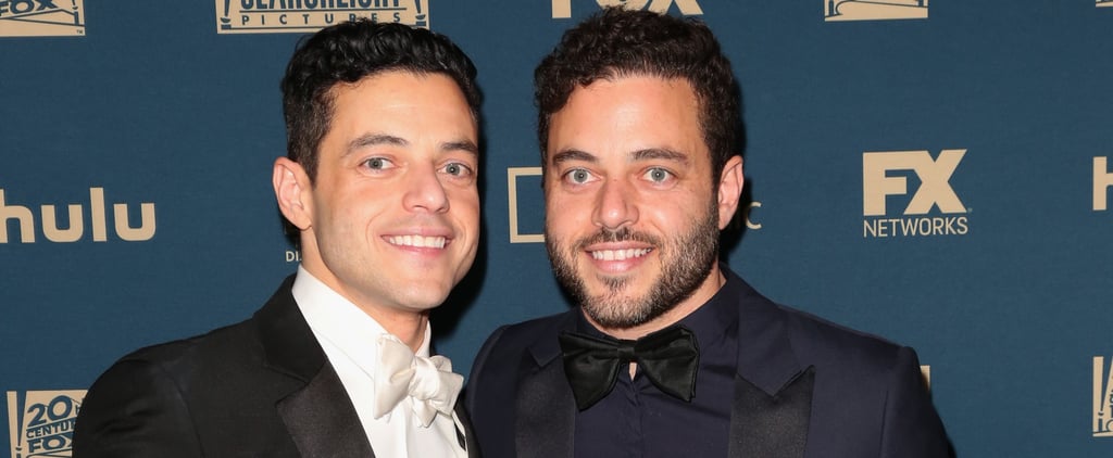 Rami Malek With Twin Sami Pictures