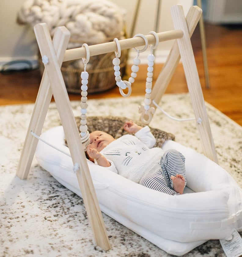 Foldable Activity Gym With Hanging Teethers