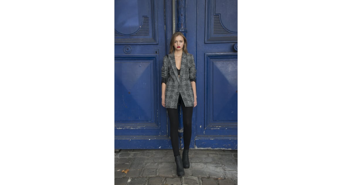 Add Ankle Boots and a Longer Length Blazer