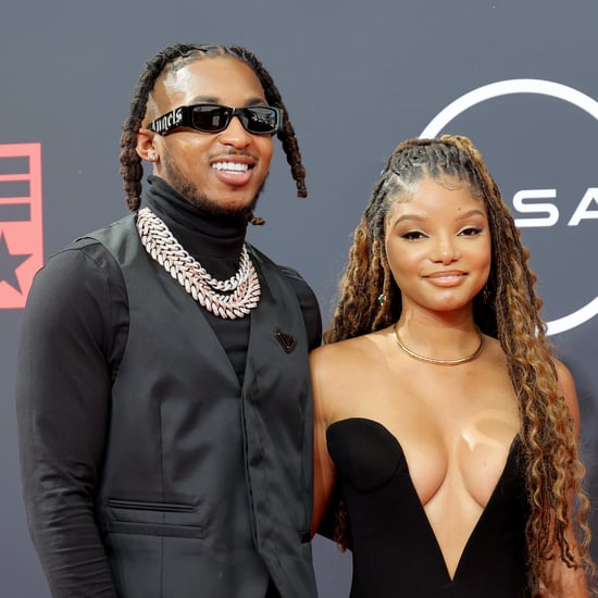 Halle Bailey, DDG Make Red Carpet Debut at 2022 BET Awards