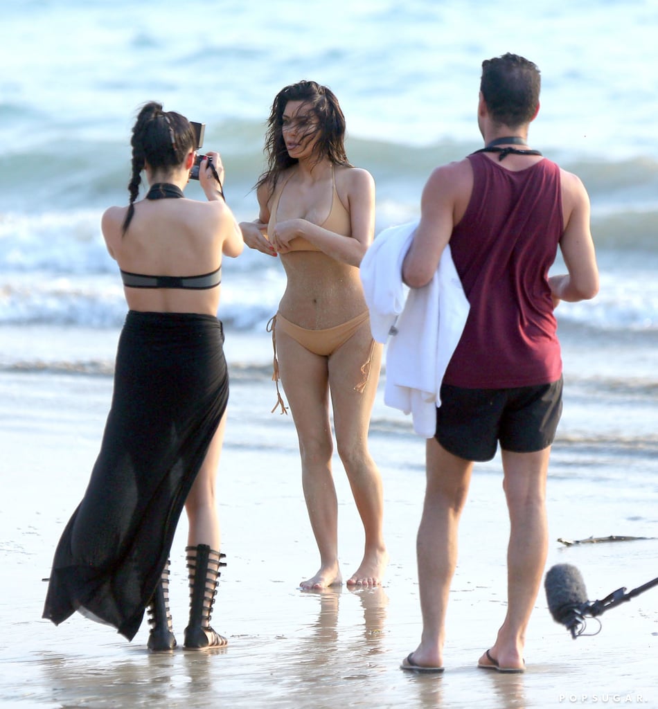 Kim Kardashian in a Thong Bikini | Pictures