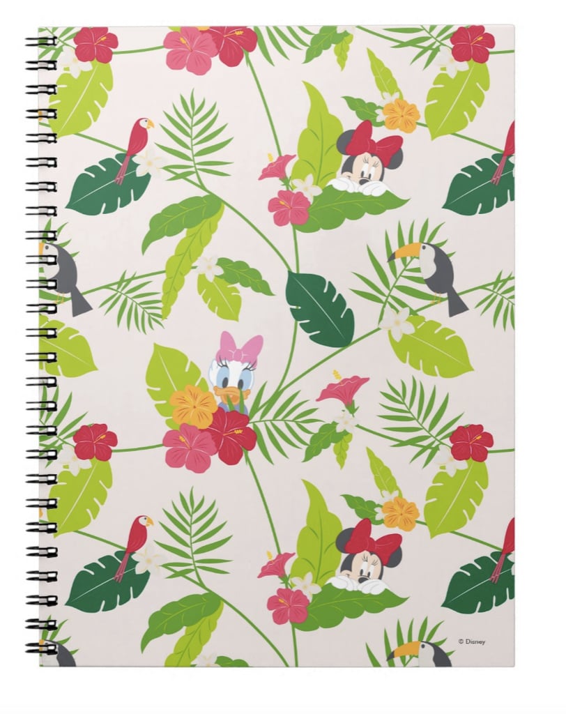 Minnie & Daisy Tropical Pattern Notebook ($14)