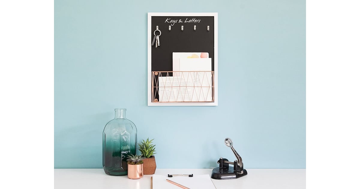 Blu Monaco Mail Organizer Wall Mount With Key Rack Hooks Get