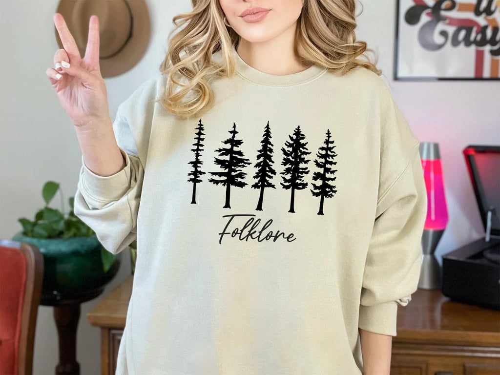 A "Folklore" Sweatshirt For the Taylor Swift Fan