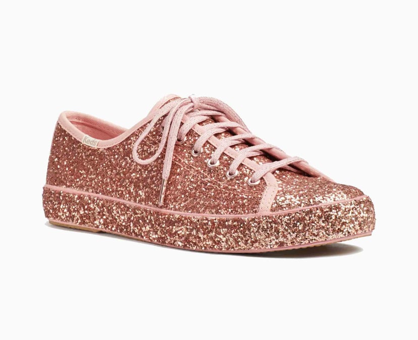 Kate spade sale pink glitter shoes