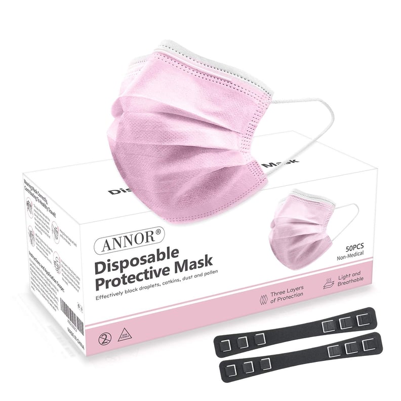 Pink Face Mask