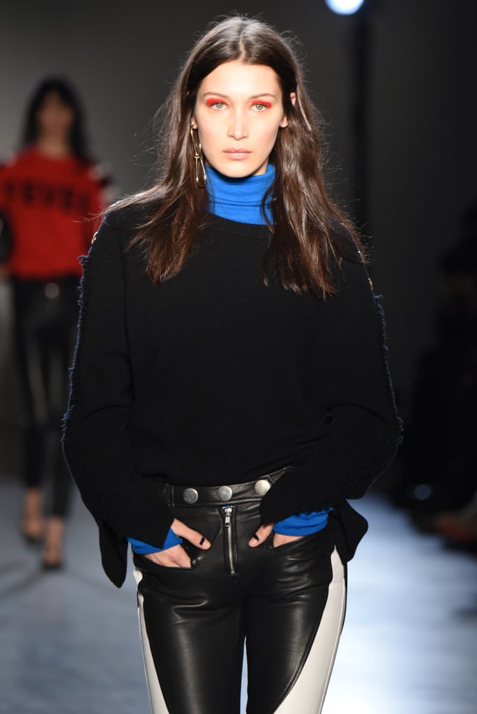 Bella Hadid Walking the Zagdig & Voltaire Runway During NYFW in 2017