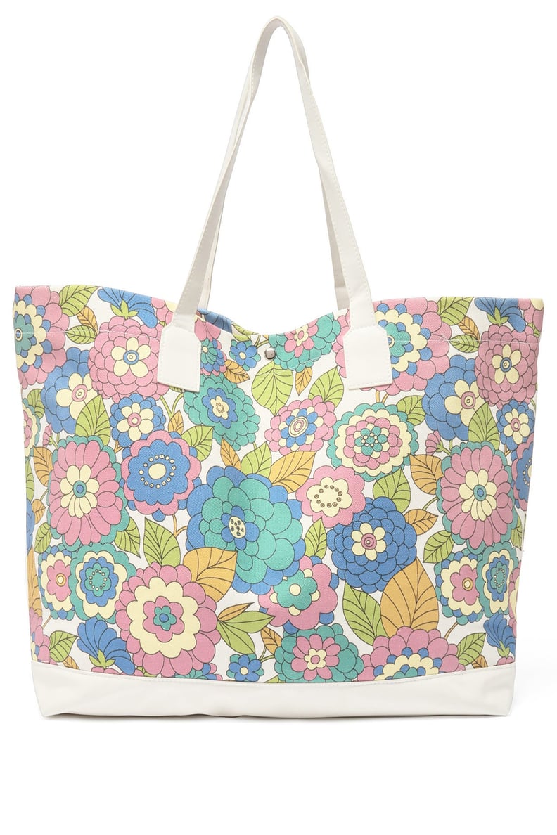 Dodo Bar Or Litta Floral-Print Canvas Tote Bag