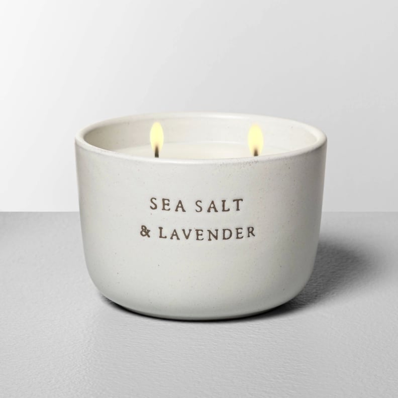 Ceramic Candle Sea Salt and Lavender