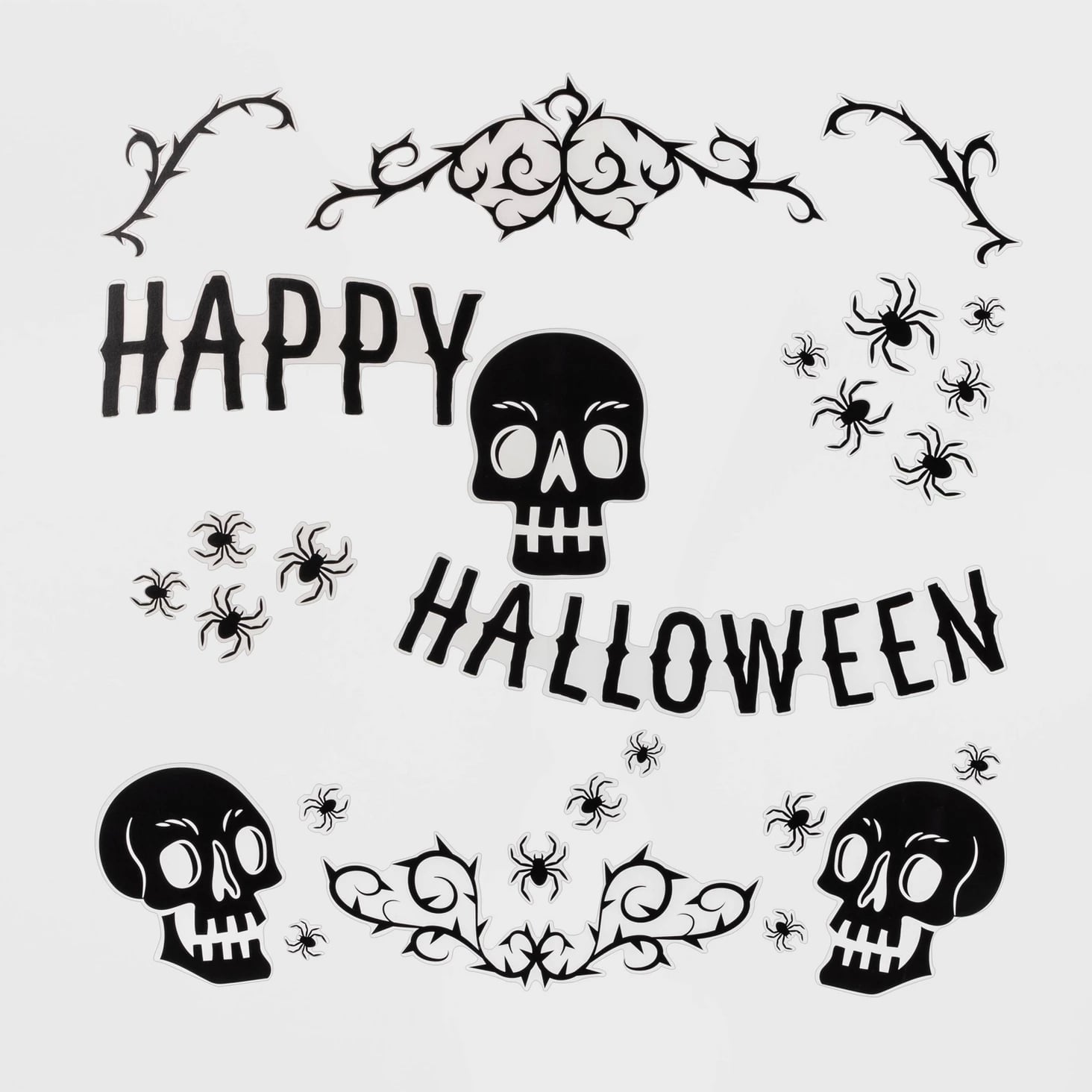 Happy Halloween With Skulls Wall Decal Target Is Selling So Much Halloween Decor Headed There Now Popsugar Family Photo 94