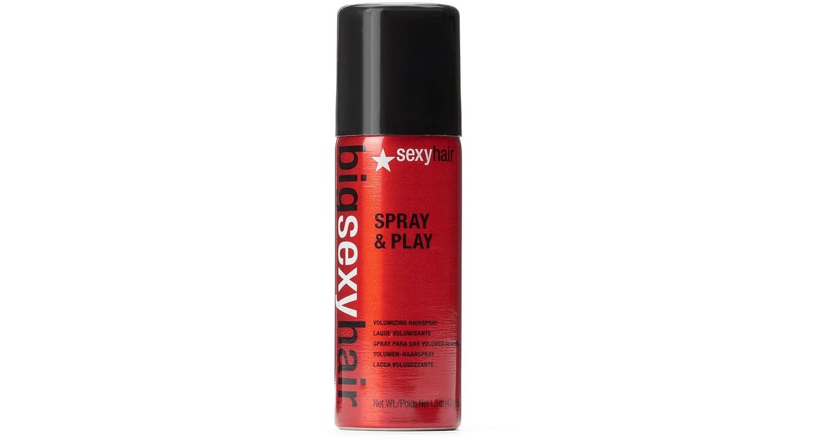 Big Sexy Hair Spray And Play Volumizing Hairspray — Travel Size Travel Hairspray Popsugar 0753