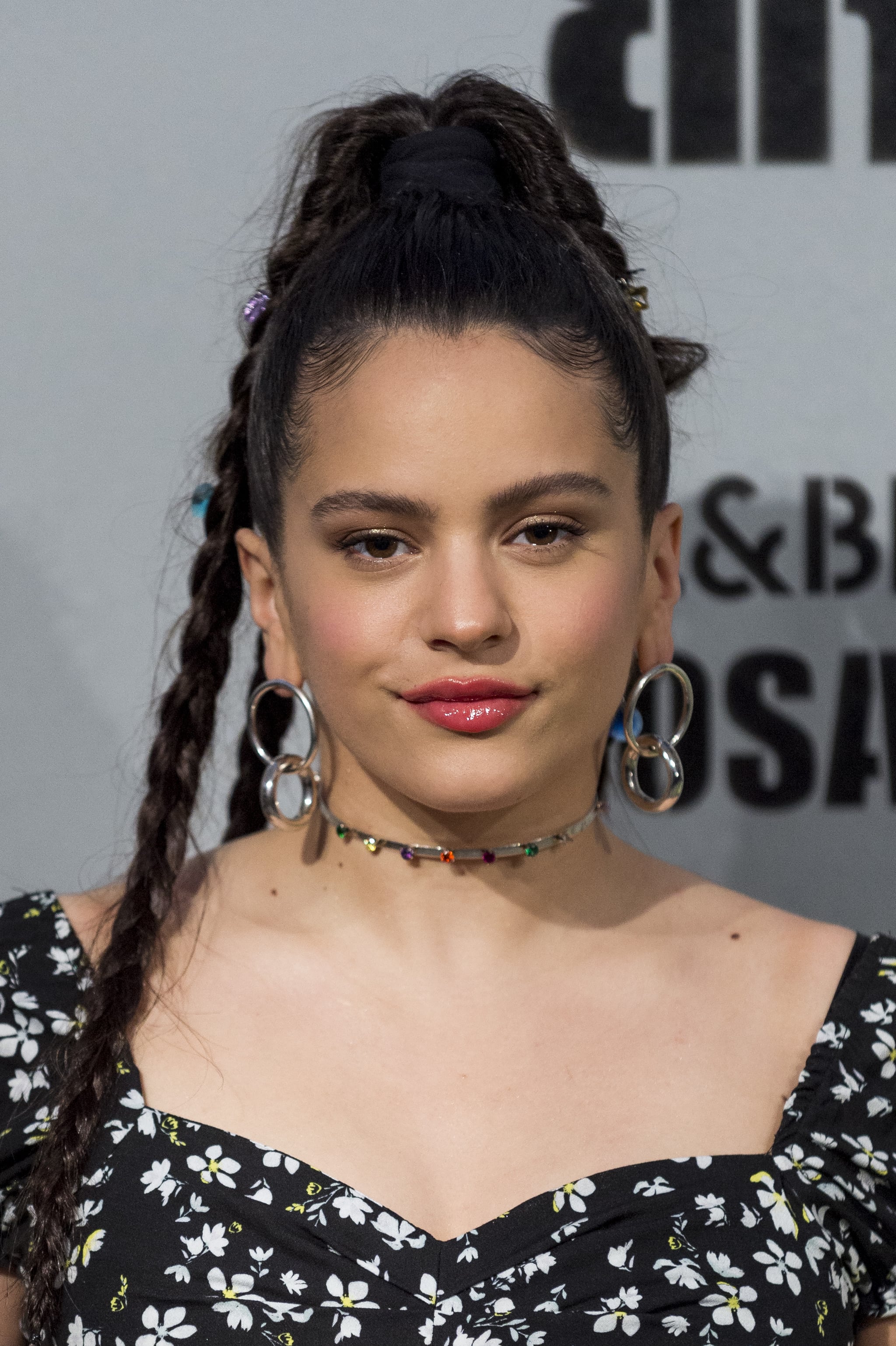 Rosalía in 2019 at Pull & Bear By Rosalia Presentation | Rosalía's Beauty Evolution Over the Years Is Really Just 1 Big Beauty Inspo Page | POPSUGAR Beauty Photo 11