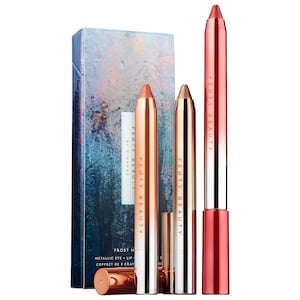 Fenty Beauty Metallic Eye and Lip Crayon 3-Piece Set in Frost Bunny