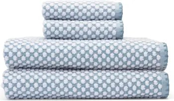 Lather, Rinse, Repeat: Slowtide Clive 4-Piece Towel Set
