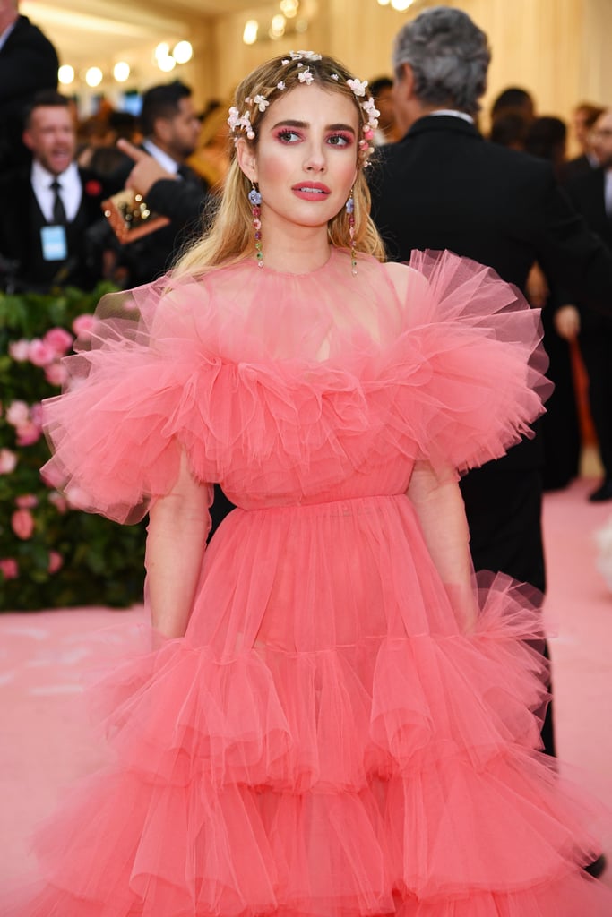 Emma Roberts Taking Influence From Chanel at the Met Gala