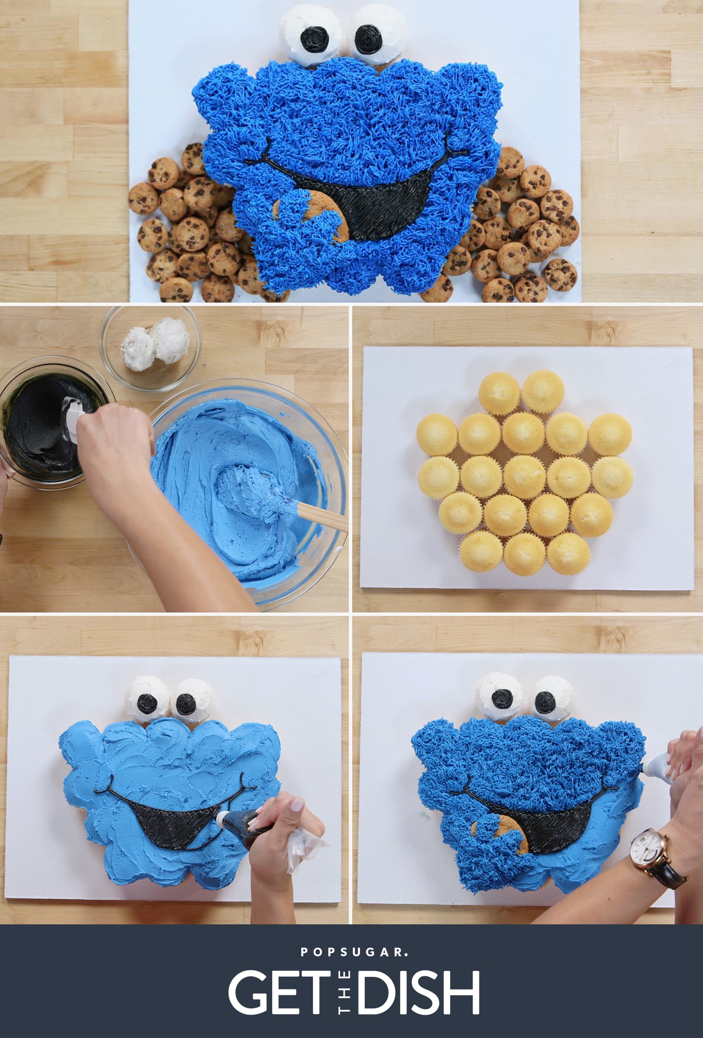 Cookie Monster Ice Cream - girl. Inspired.