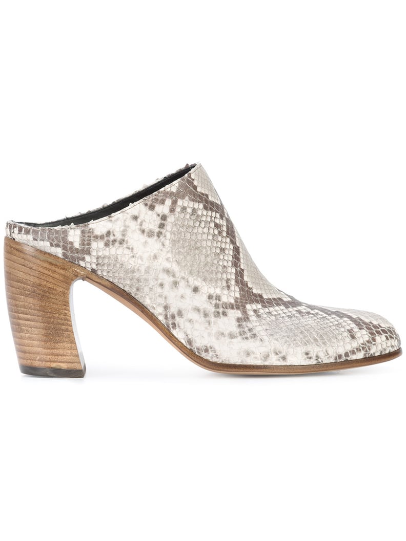 Ann Demeulemeester Snake-Effect Mules​