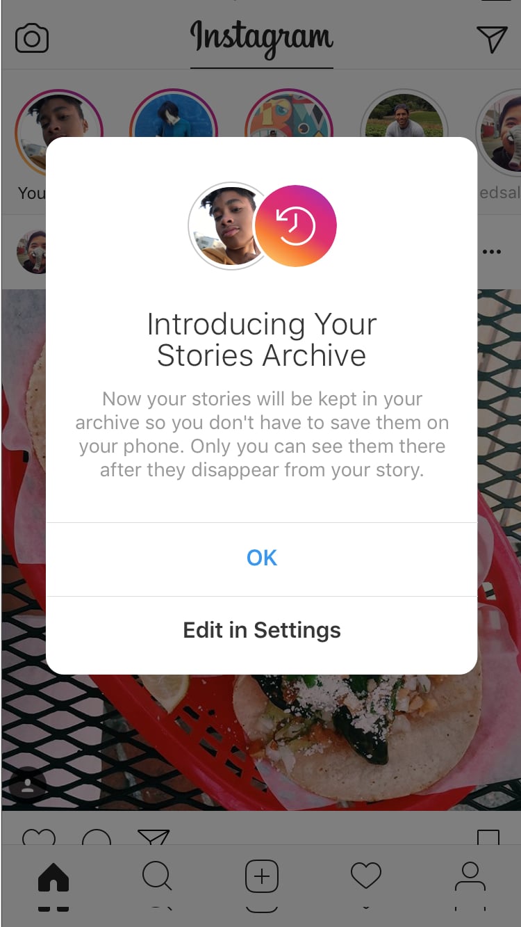 How to see clearance stories archive on instagram