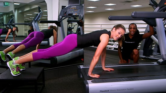 Strength training store on treadmill