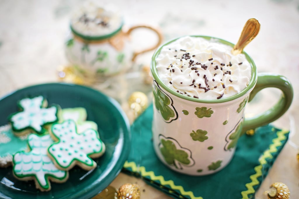 Irish Coffee and Cookies Zoom Background