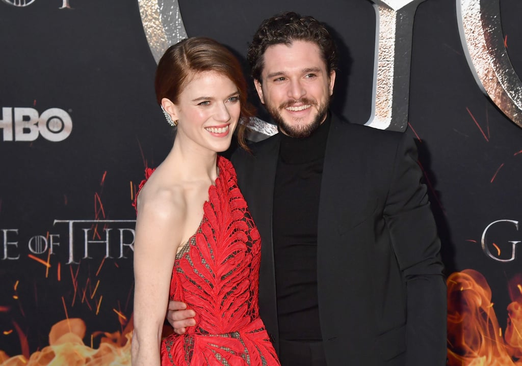 Kit Harington Rose Leslie at Game of Thrones Premiere 2019