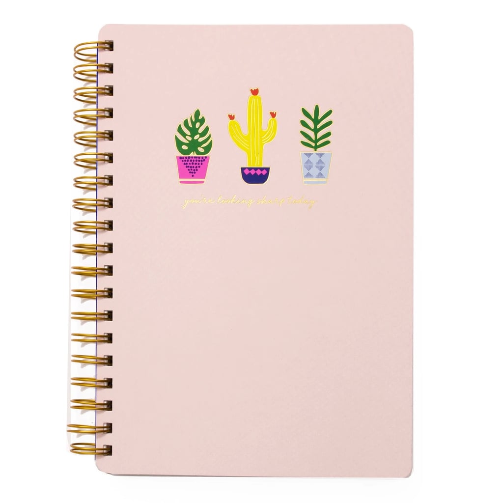 Pink Cactus Twin Wire Journal