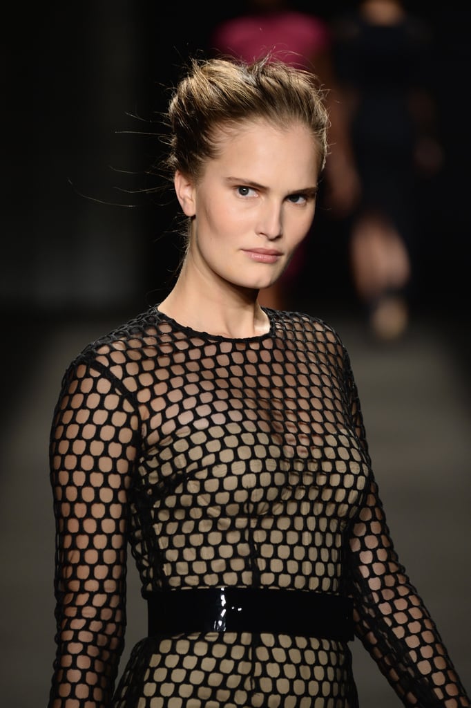 Monique Lhuillier Fall 2014 Hair and Makeup | Runway Picture