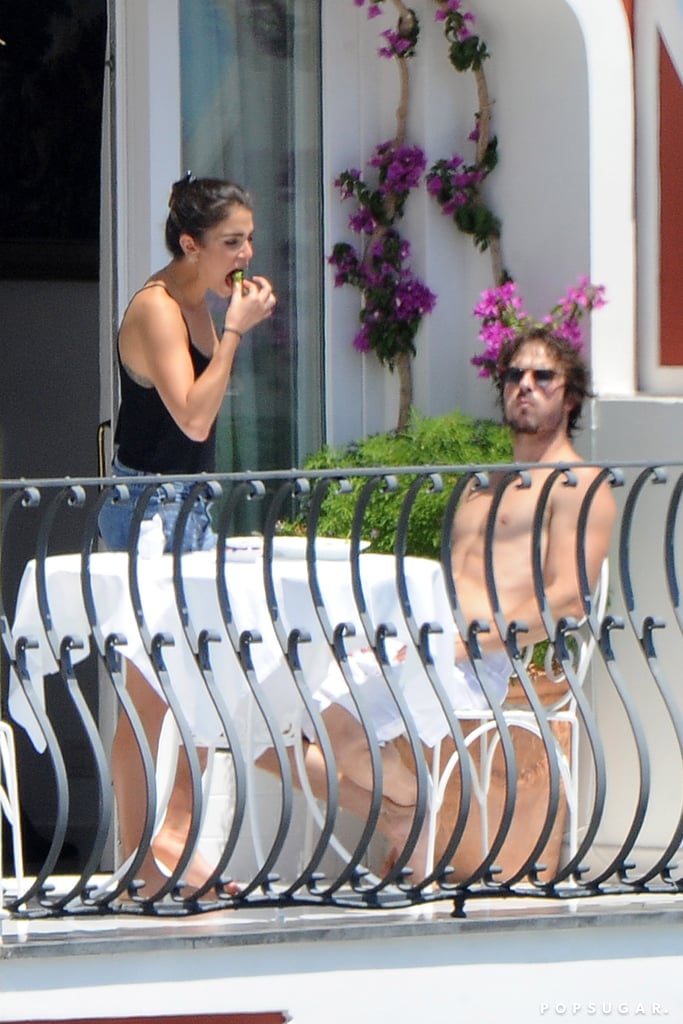 Ian Somerhalder and Nikki Reed Show PDA in Italy | Pictures