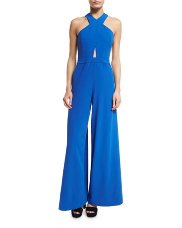 Cross-Front Jumpsuit