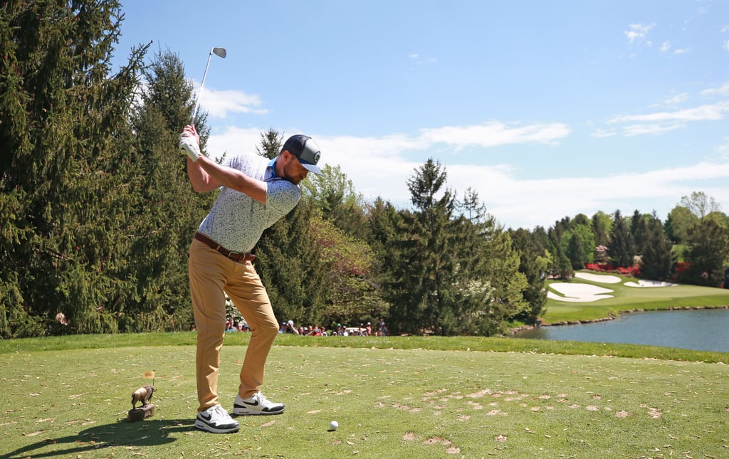 Justin Timberlake With Son Silas at PGA Golf Tour 2019