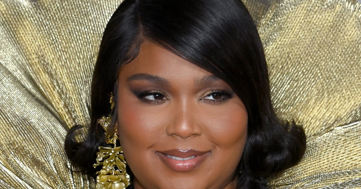 Lizzo Puts a Dark Twist on the Classic French Manicure