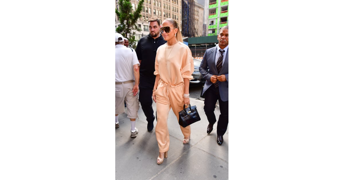 Jennifer Lopez's Sally LaPointe Sweatpants | POPSUGAR Fashion Photo 6