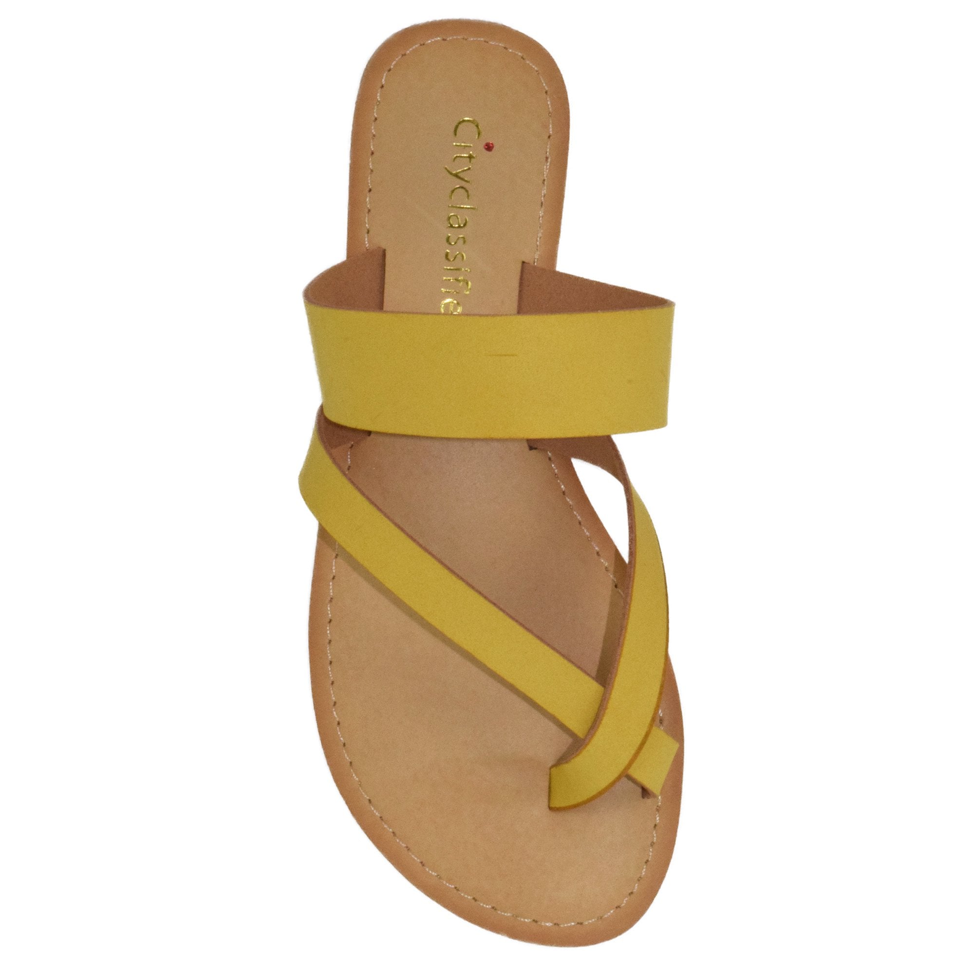 Soda store yellow sandals